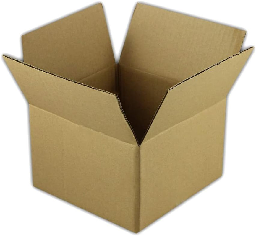 150  6X6X4 Corrugated Cardboard Packing Boxes Mailing Moving Shipping Box Carton