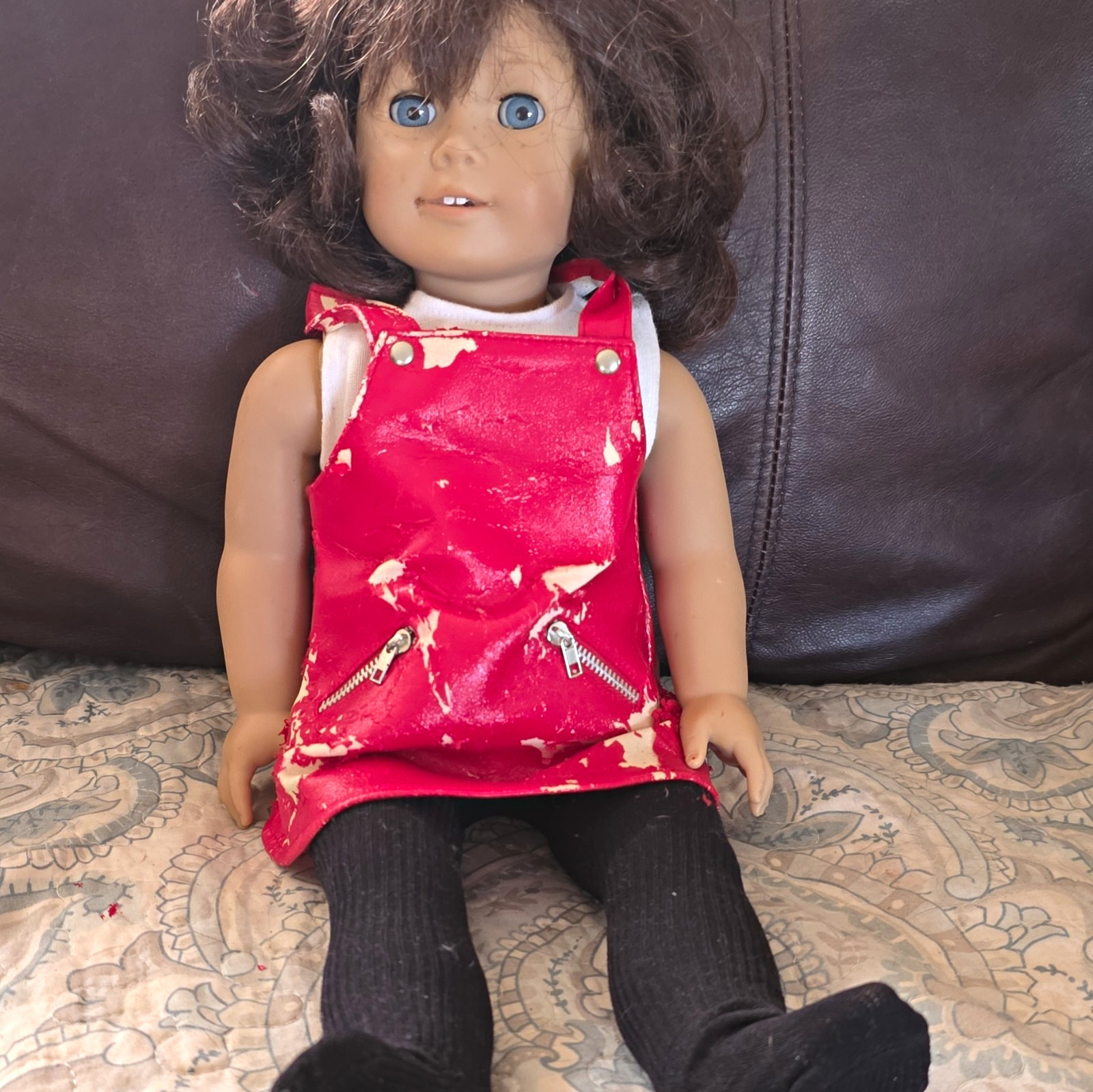 Vintage American Girl Doll Lindsey Bergman 2001 GOTY - AS IS / READ DESCRIPTION