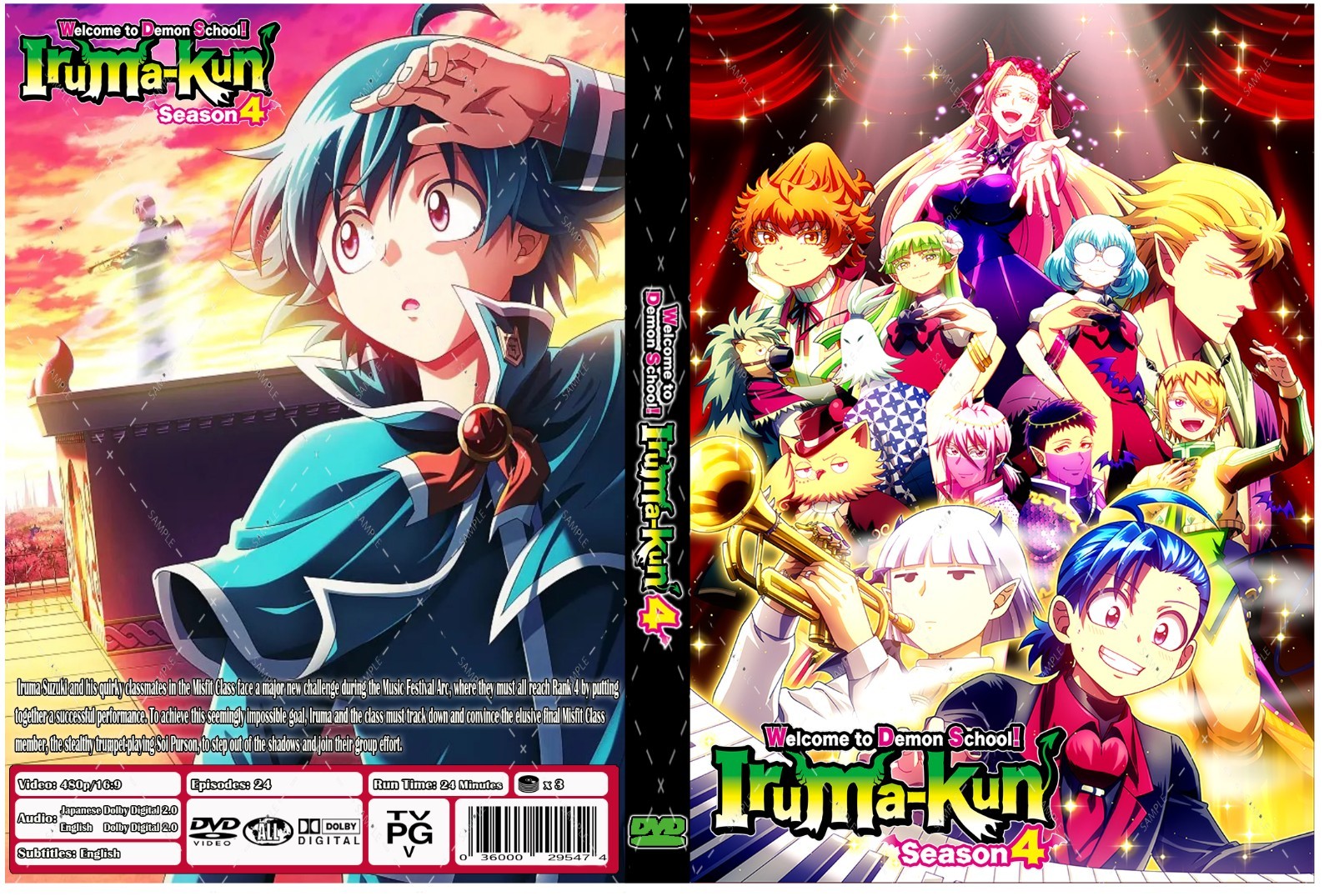 Welcome to Demon School Iruma Kun Anime Season 4 Dual Audio English/Japanese