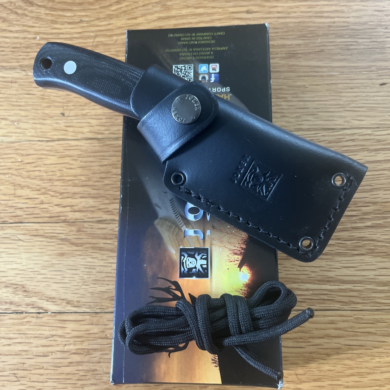 Joker Erizo CM-81 Survival Knife 2.95” Böhler N695 Blade | Black Micarta Handle Joker Erizo CM-81 Survival Knife 2.95” Böhler N695 Blade | Black Micarta Handle