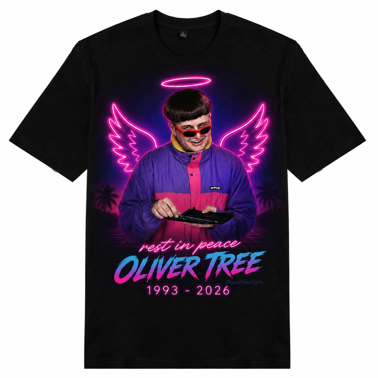 Vintage Oliver Tree Life Goes On 1993-2026 Tribute Memorial Graphic T Shirt