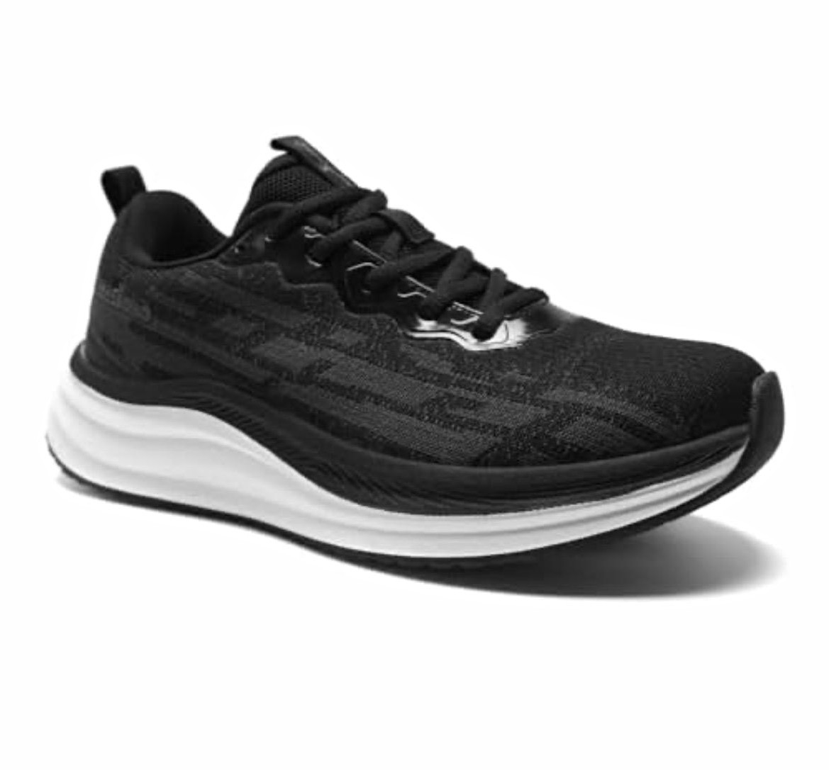 OrthoComfoot Women\'s Running Shoes Black Orthopedic Sneakers Arch Support Size 8