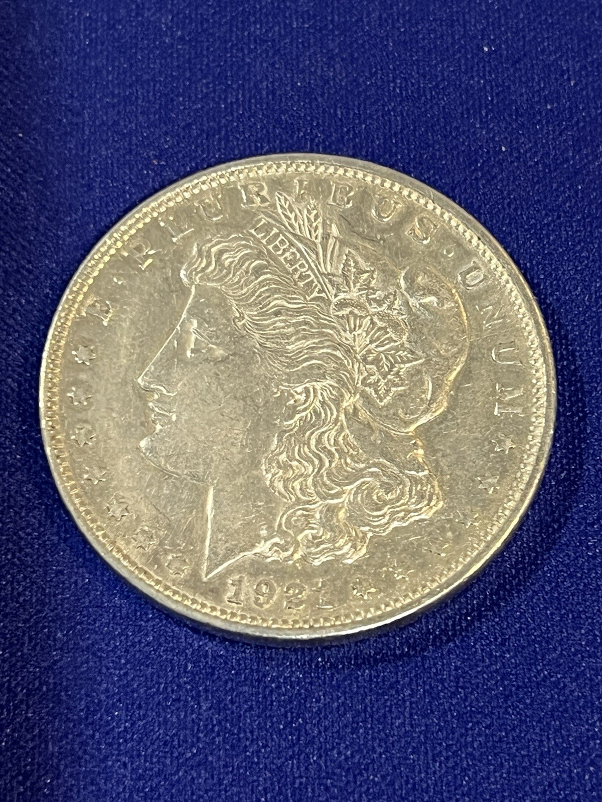 1921 - D $1 Morgan Silver Dollar Denver 1921 - D $1 Morgan Silver Dollar Denver