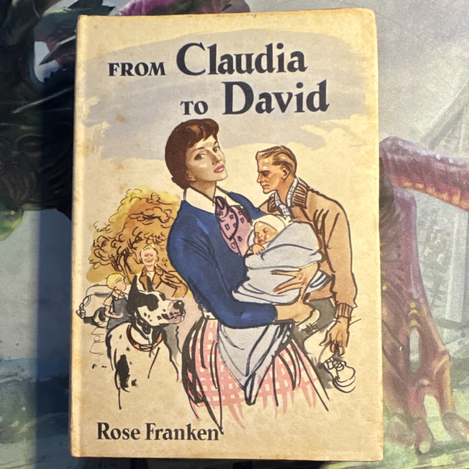 Rose Franken The Book Club Book Club Edition From Claudia to David