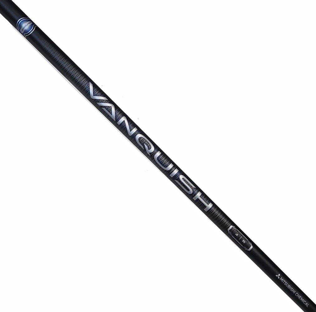 Premium Mitsubishi Chemical Vanquish golf shaft is a black graphite shaft. Reg Premium Mitsubishi Chemical Vanquish golf shaft is a black graphite shaft. Reg
