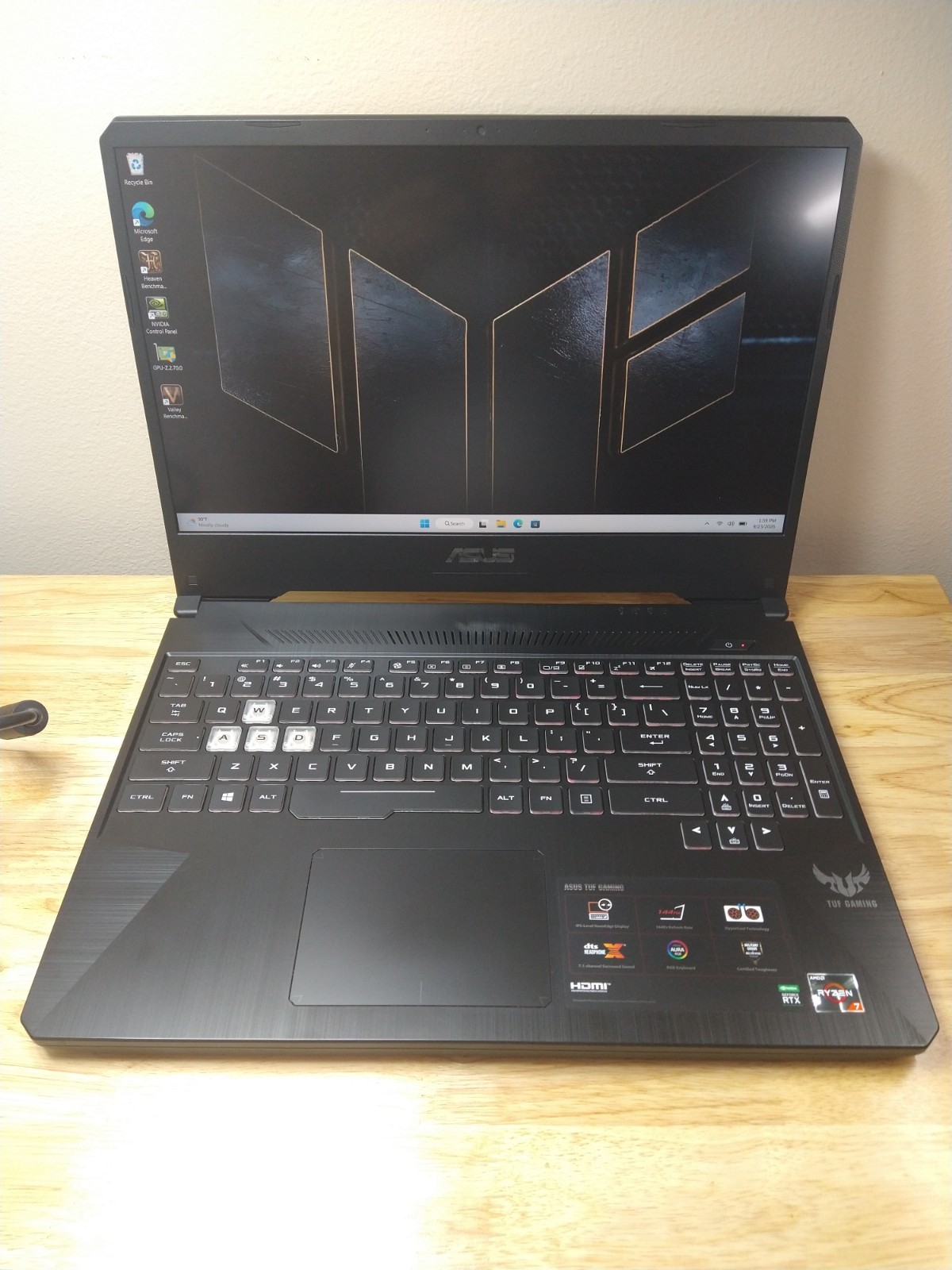  ASUS TUF FX505DV Gaming  15.6\