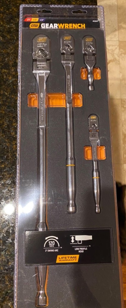 GEARWRENCH 81230XP -4 Piece 1/4, 3/8\