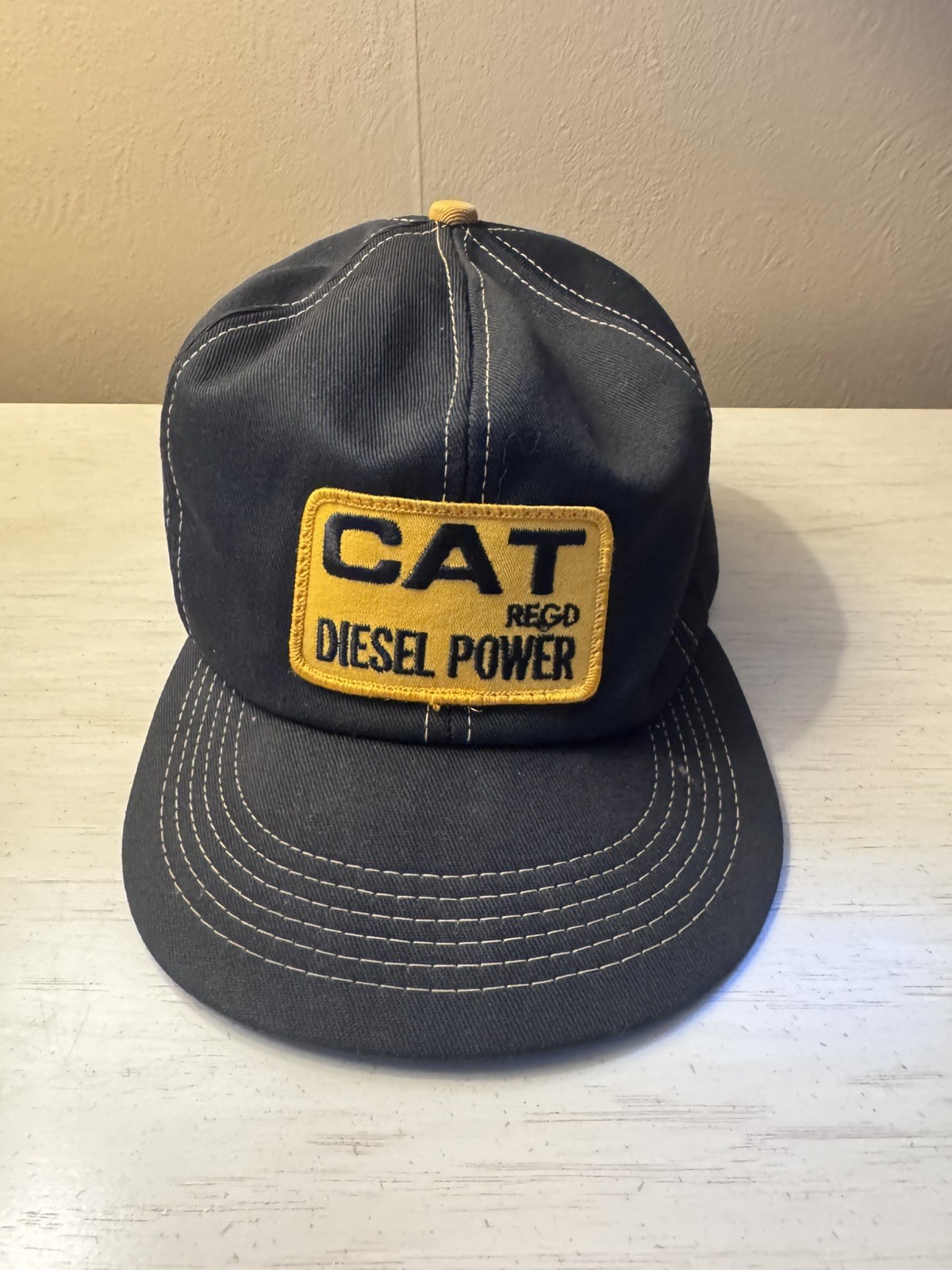 Vintage 1970s CAT Diesel Power Twill Hat Soft/Flexible Bill Vintage 1970s CAT Diesel Power Twill Hat Soft/Flexible Bill