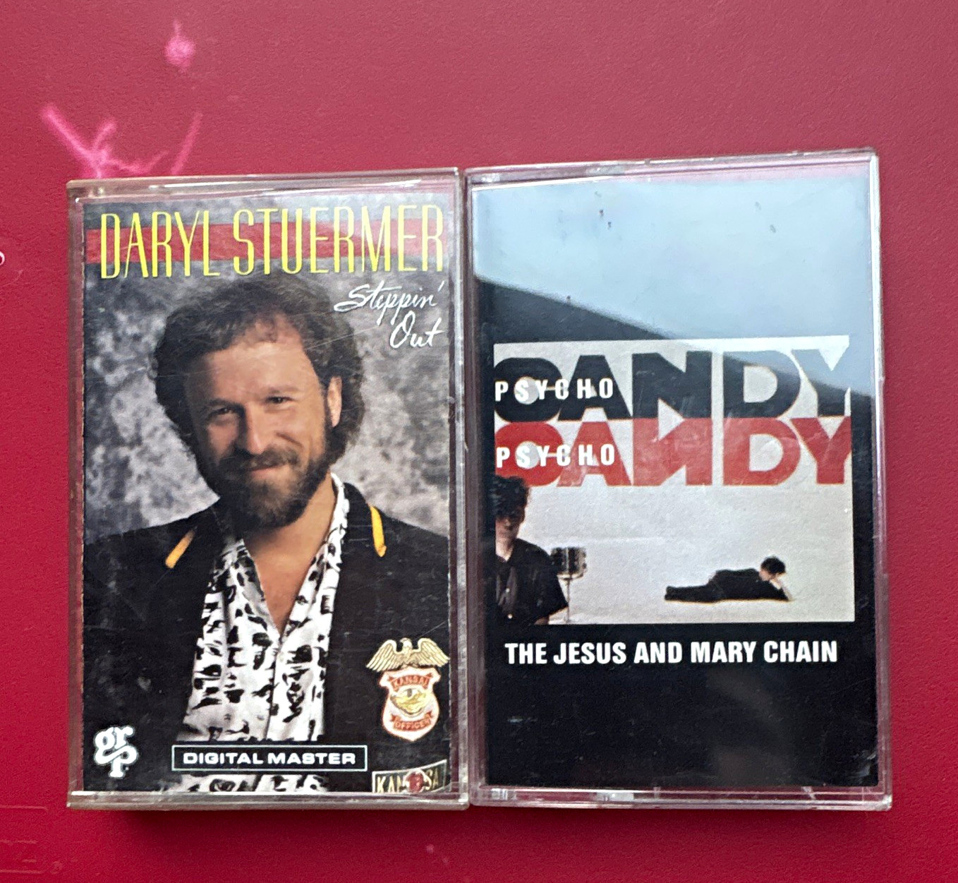 Daryl Stuermer Steppin' Out & Jesus And Mary Chain Psychocandy Cassette Lot