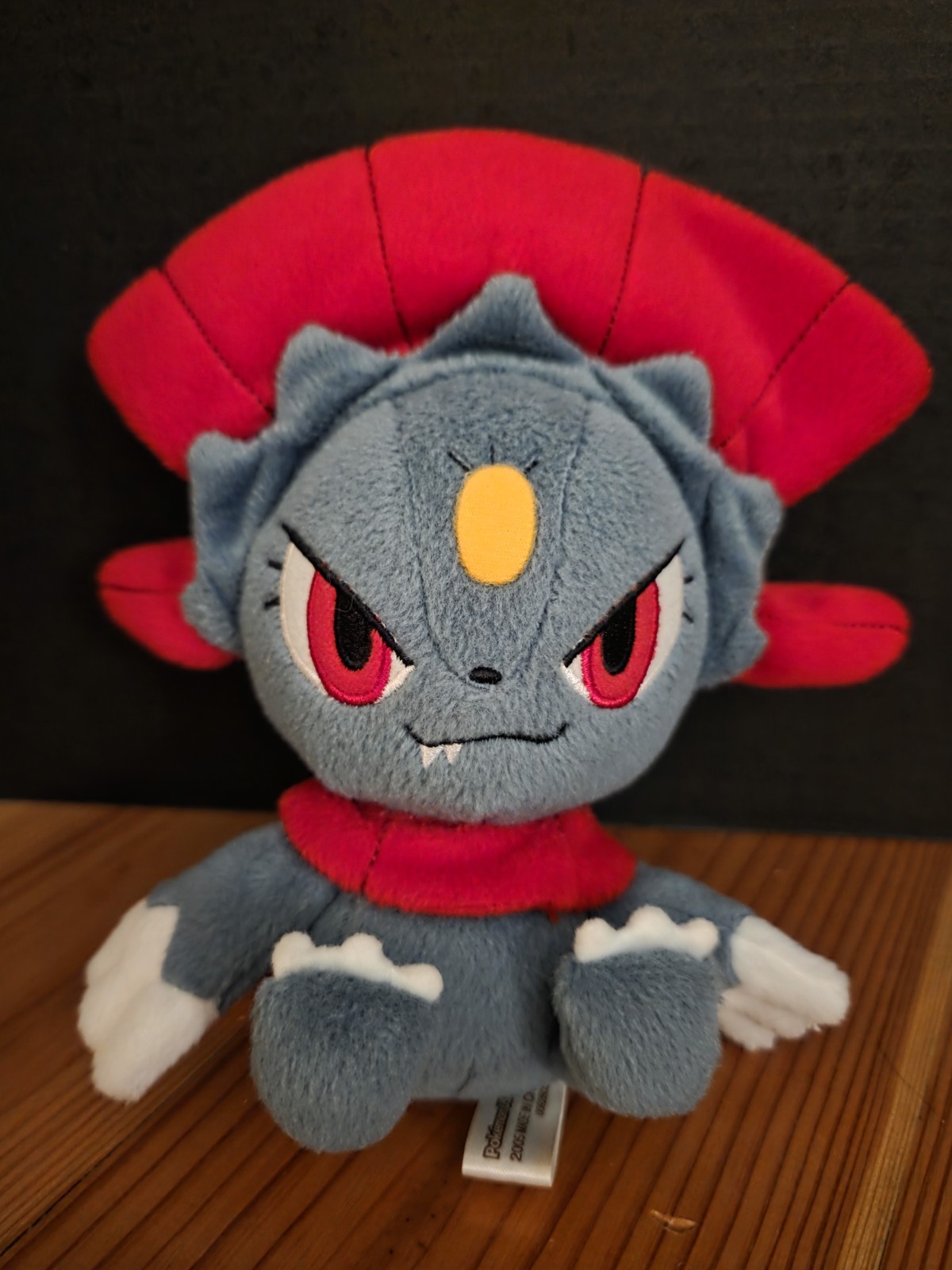 2005 Pokemon Center USA Pokedoll Weavile Tush Tag No Hang Tag 2005 Pokemon Center USA Pokedoll Weavile Tush Tag No Hang Tag