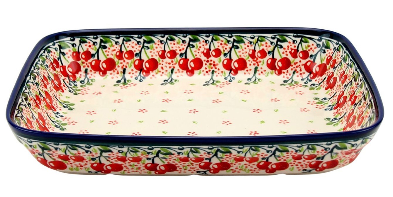 Polish Pottery Baking Dish 8 x 10\