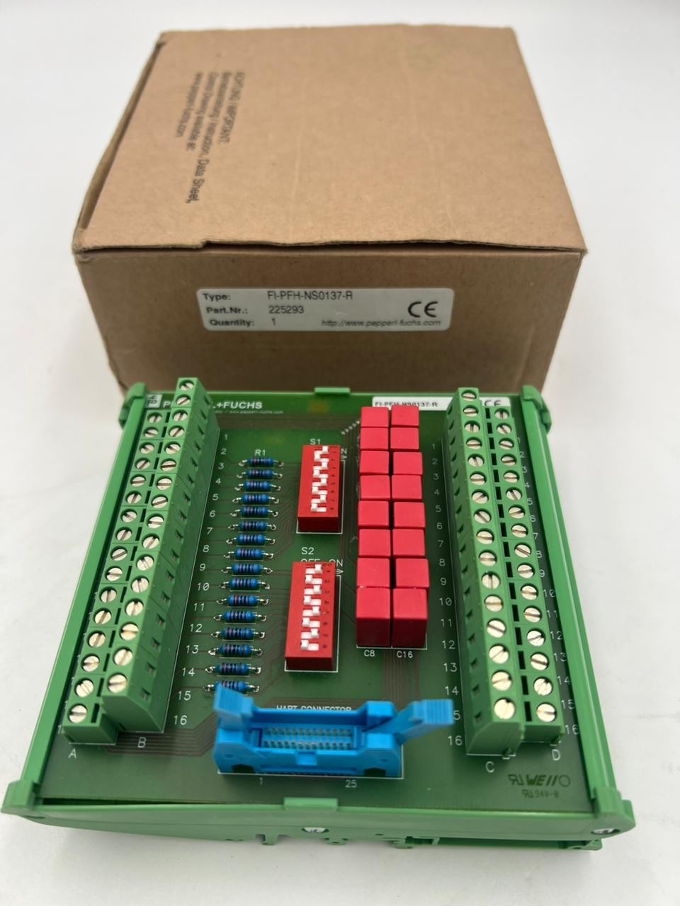 PEPPERL+FUCHS FI-PFH-NS0137-R HART TERMINTION BOARD