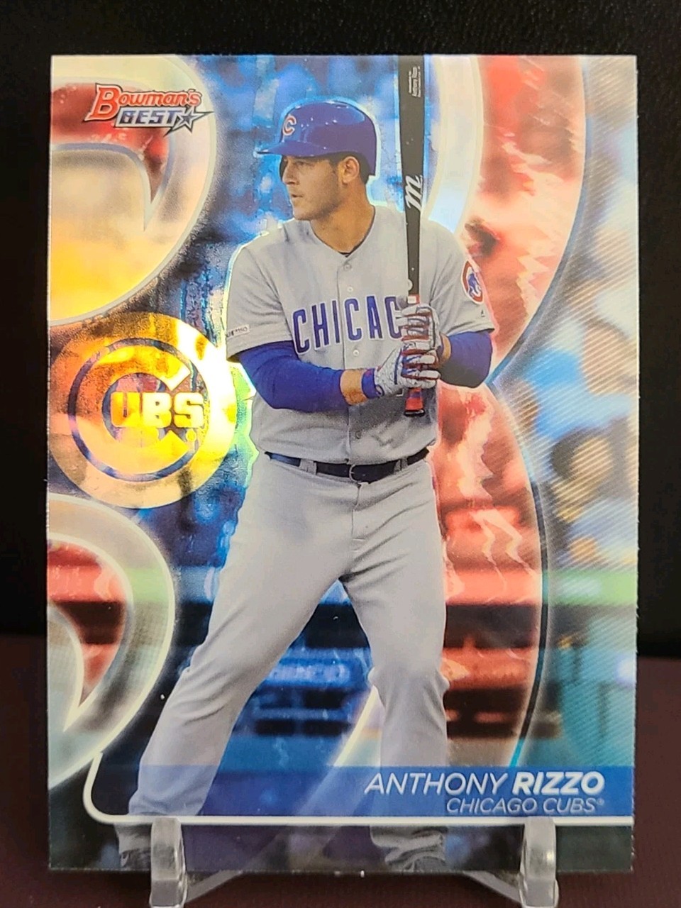2020 Bowman's Best Anthony Rizzo Refractor #8 2020 Bowman's Best Anthony Rizzo Refractor #8