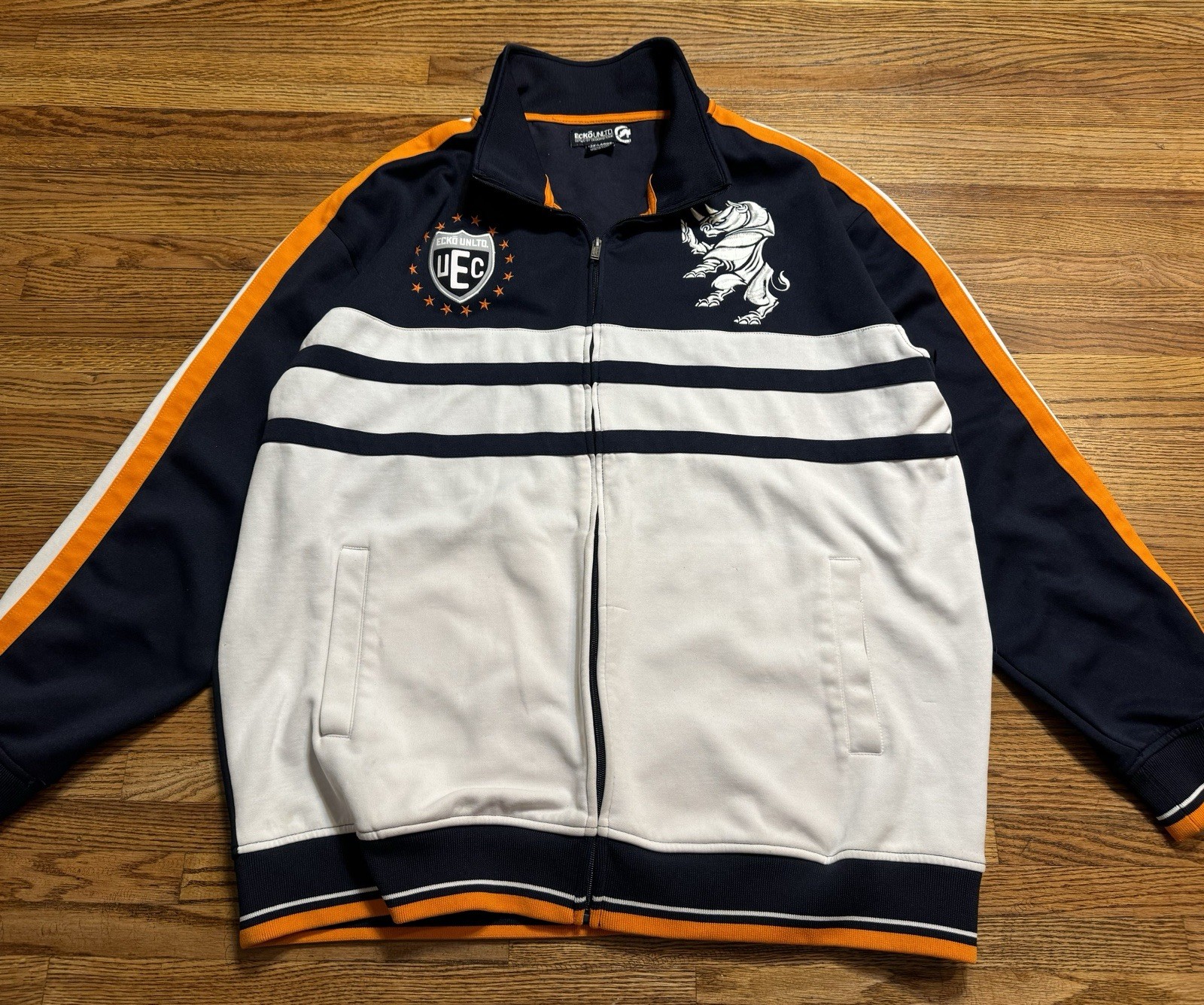 Vintage Ecko Unltd Full Zip Tracksuit Embroidered Rhino Y2K Men’s Size 2XL XXL Vintage Ecko Unltd Full Zip Tracksuit Embroidered Rhino Y2K Men’s Size 2XL XXL