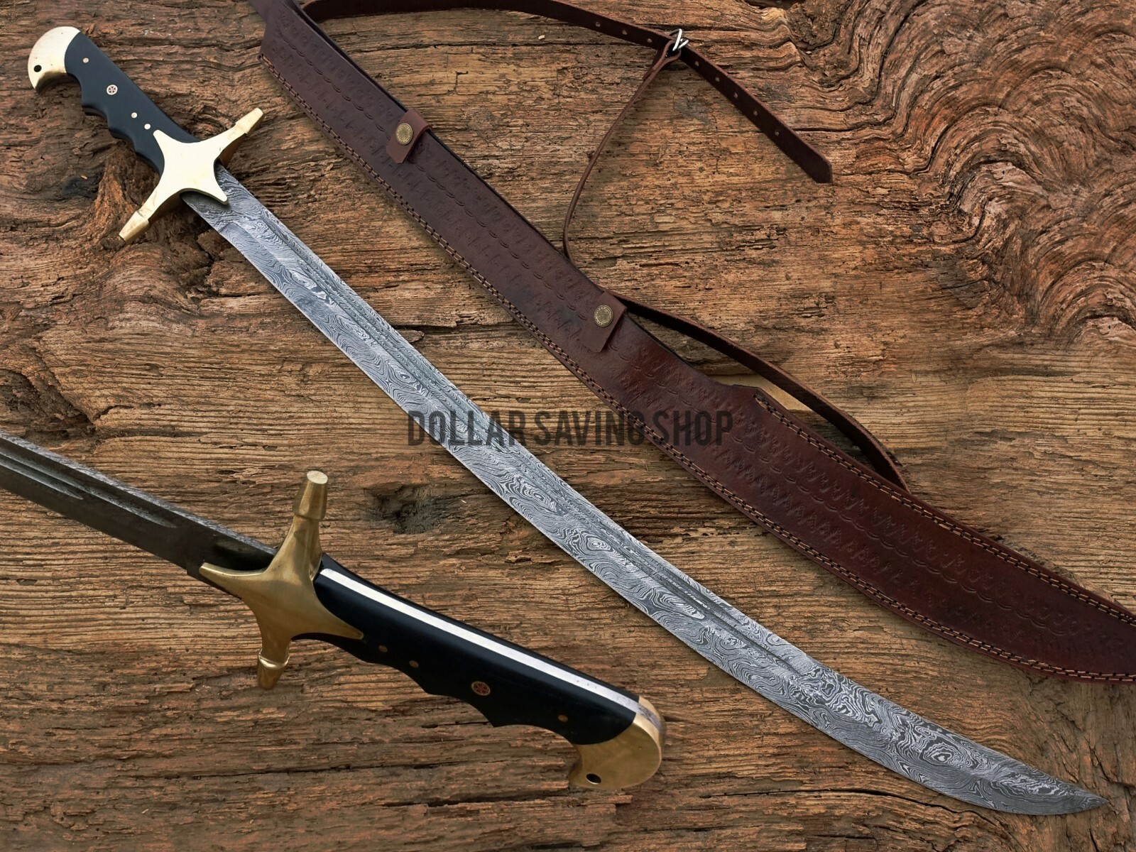 Hand Forged Damascus Steel Arabian Sword, Handmade Persian Sword, Pirate Sword.