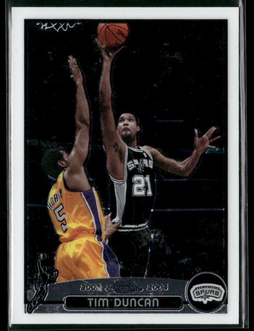 2003-04 Topps Chrome #21 Tim Duncan