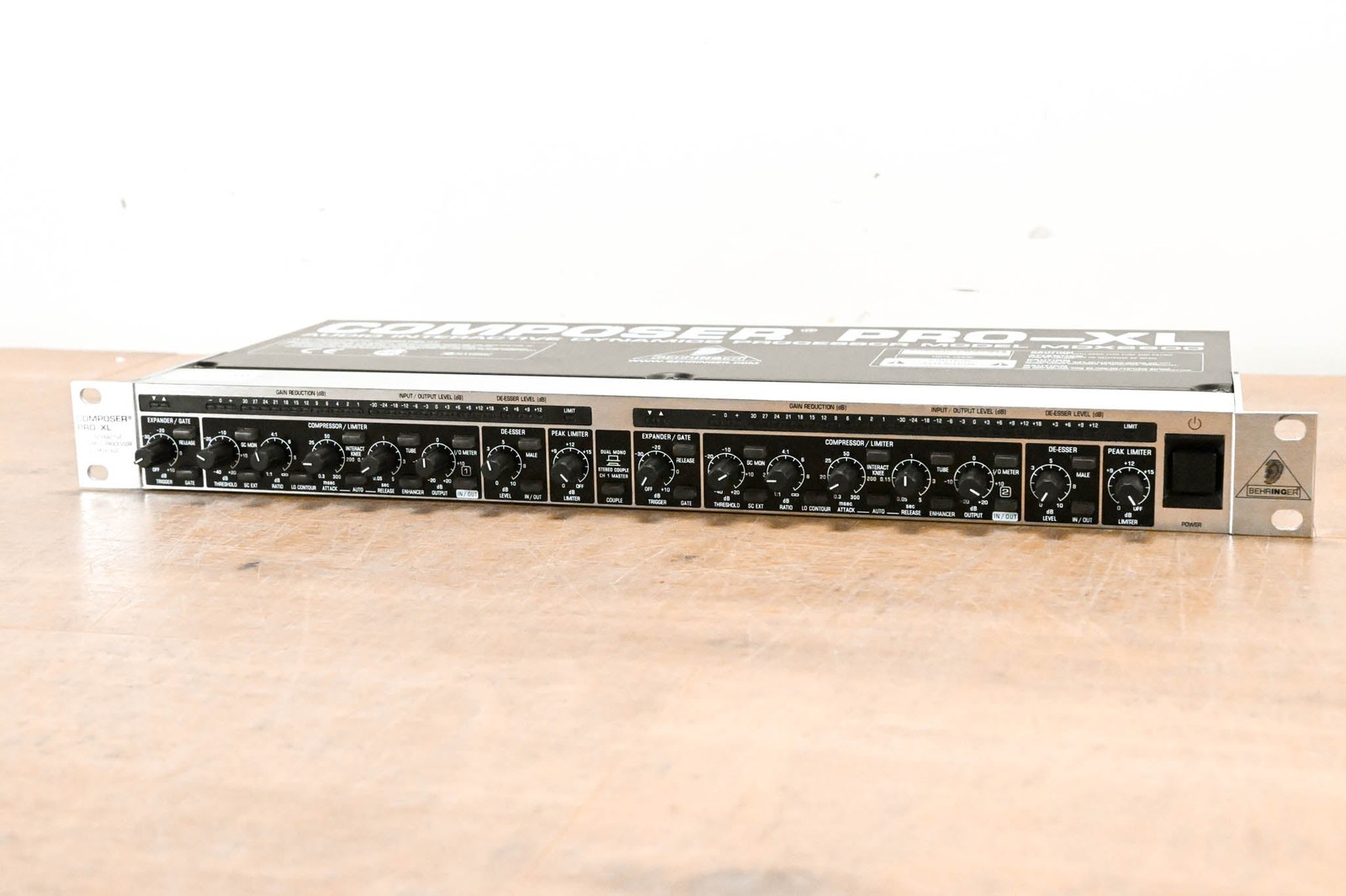 Behringer Composer Pro-XL MDX2600 Audio Interactive Dynamics Processor CG0133T
