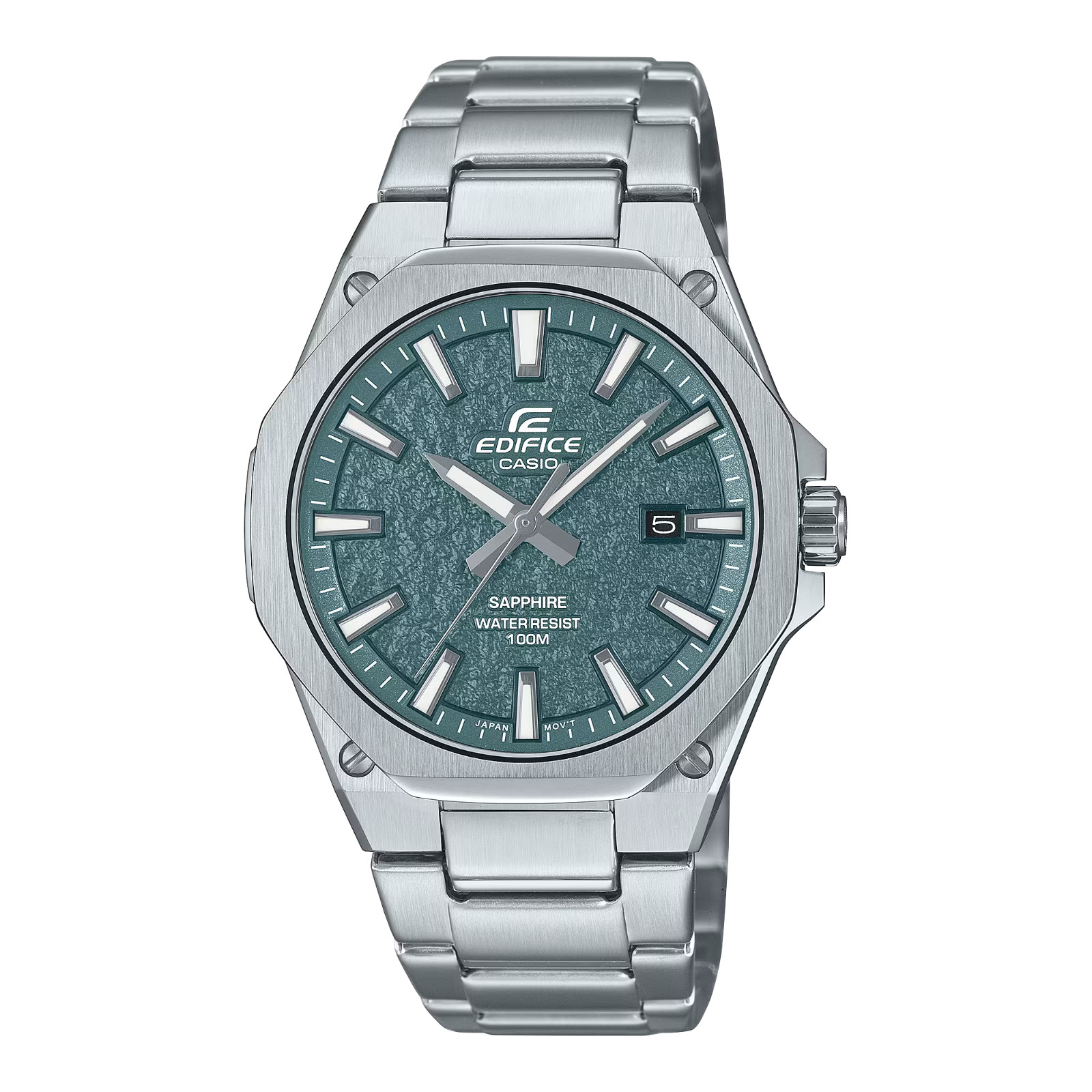 CASIO EDIFICE EFR-S108DE-3AV – GREEN DIAL – SAPPHIRE CRYSTAL WATCH