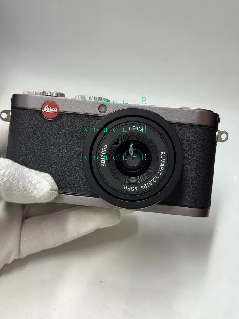 Leica X1 12.2MP APS-C CMOS Digital Camera 24mm f/2.8 ASPH Lens Silver 95% New