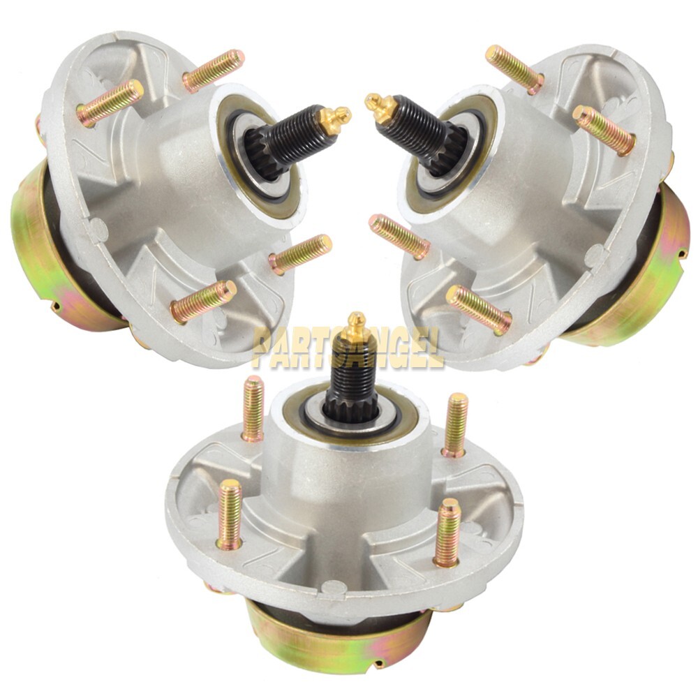 3PK Spindle Assembly For John Deere Z425 & Z445 48'' 54'' Decks