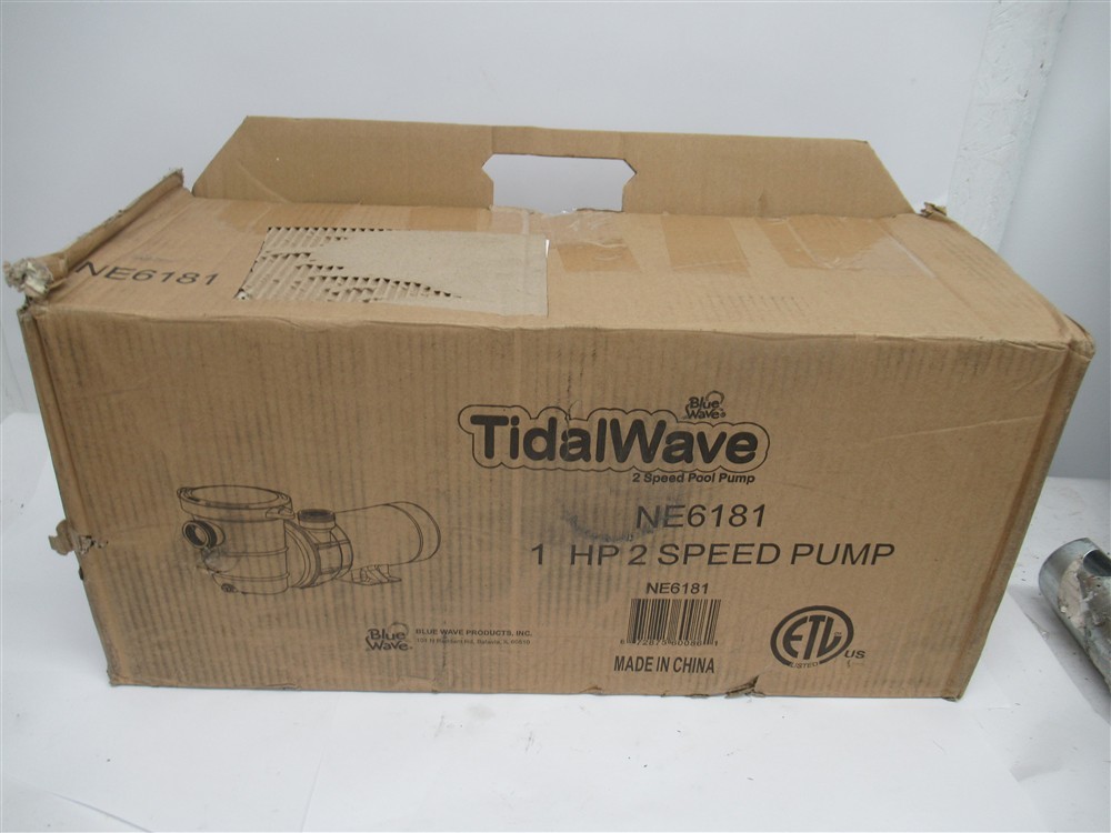Blue Wave Tidal Wave NE6181 , 1-HP , 2-Speed Above Ground Pool Pump