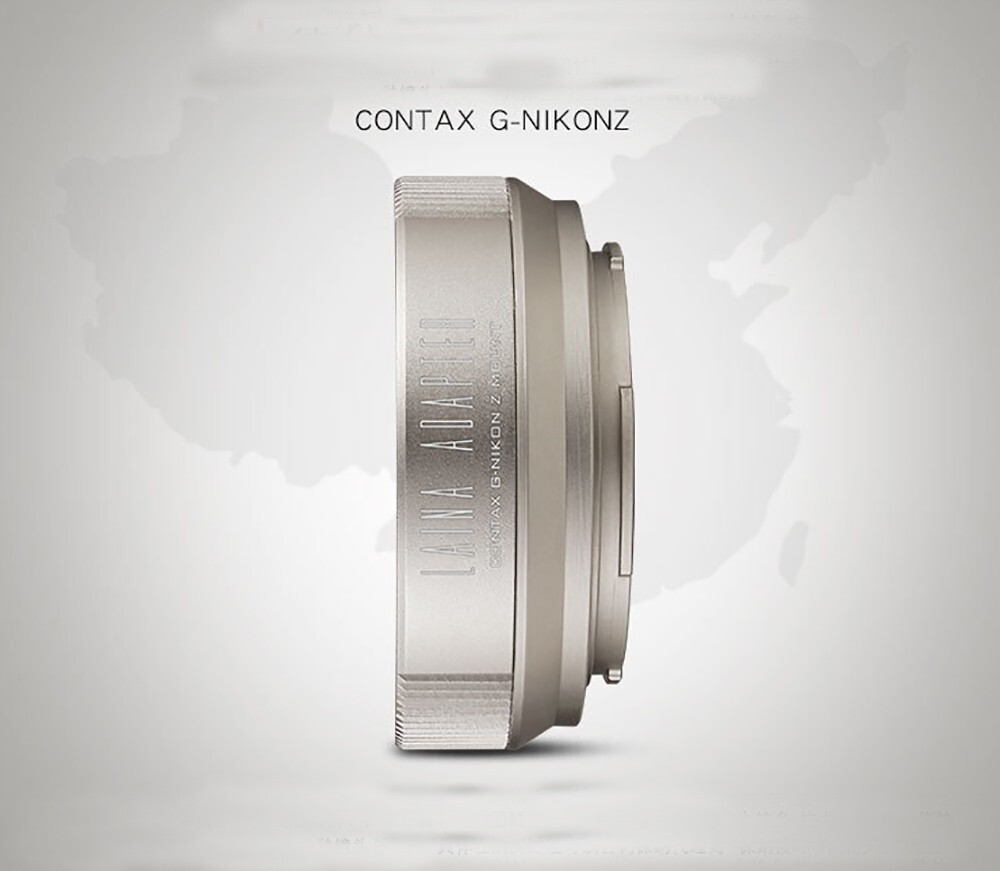 LAINA High-precision adapter for Contax G CY Lens to Nikon Z mount cameras Z7 Z6