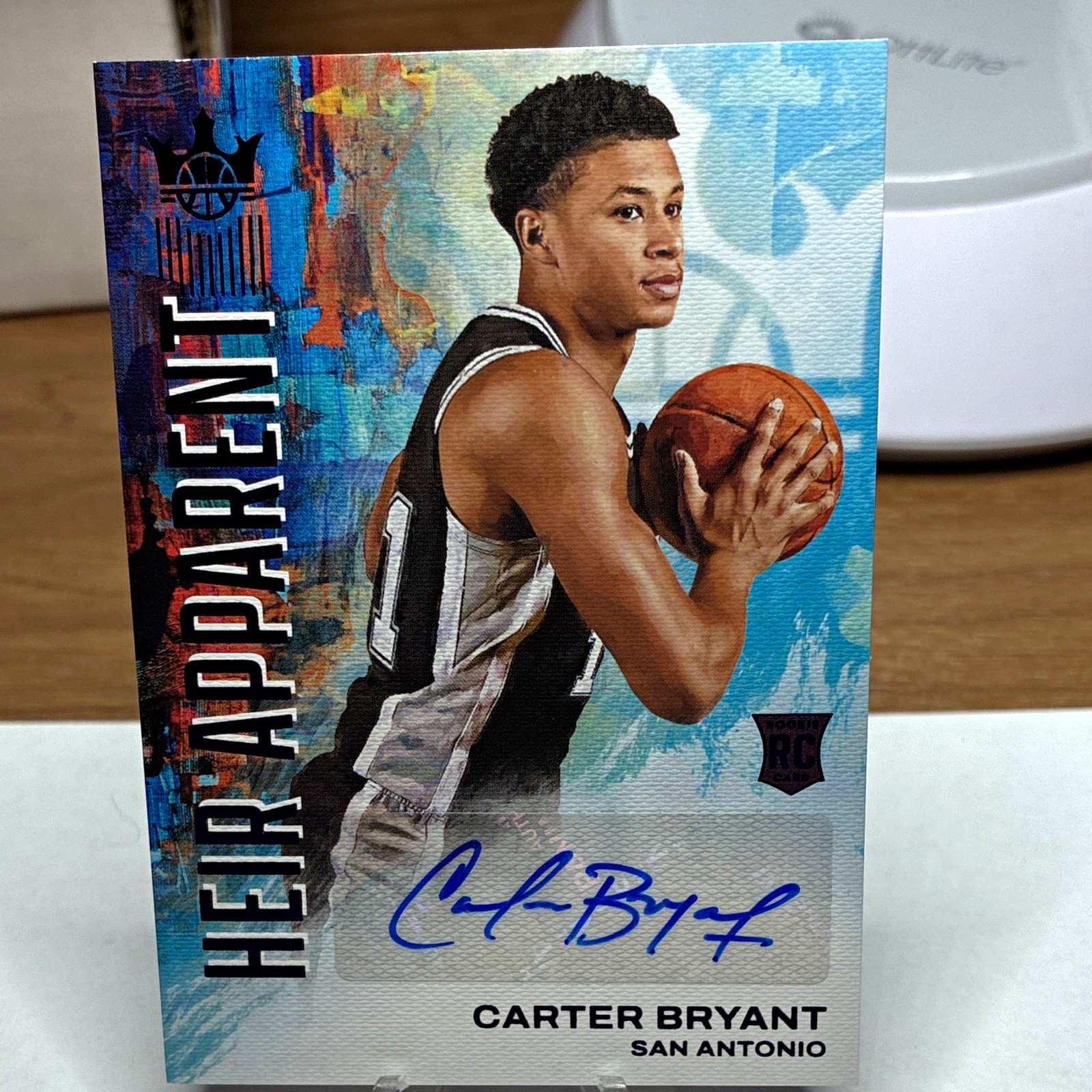 Panini 2025-26 Court Kings Carter Bryant Spurs Heir Apparent Auto HA-BRY 24/25