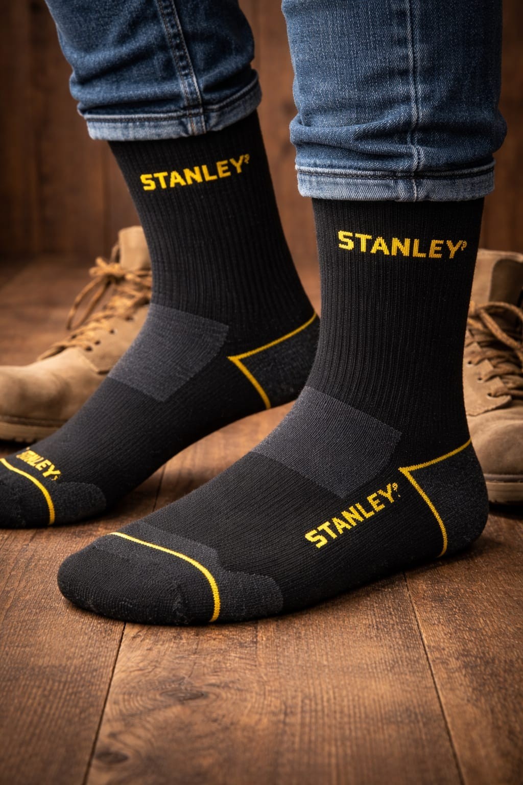 3,6,12 Pairs Men's Black Cushion Crew Socks Size 10-13 3,6,12 Pairs Men's Black Cushion Crew Socks Size 10-13
