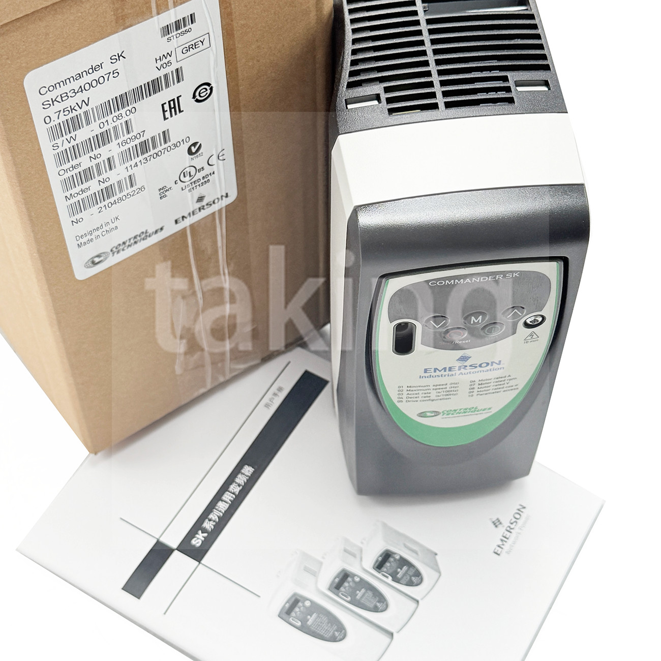 Brand New SKB3400075 for Sealed Emerson Control Techniques Inverter SKB3400075 Brand New SKB3400075 for Sealed Emerson Control Techniques Inverter SKB3400075
