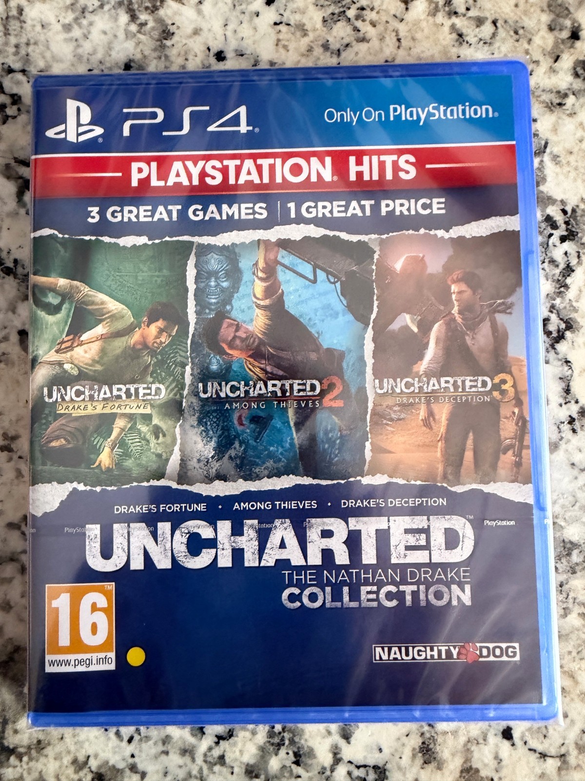 Uncharted the Nathan Drake Collection PS4 Brand New Factory Sealed PlayStation 4 Uncharted the Nathan Drake Collection PS4 Brand New Factory Sealed PlayStation 4