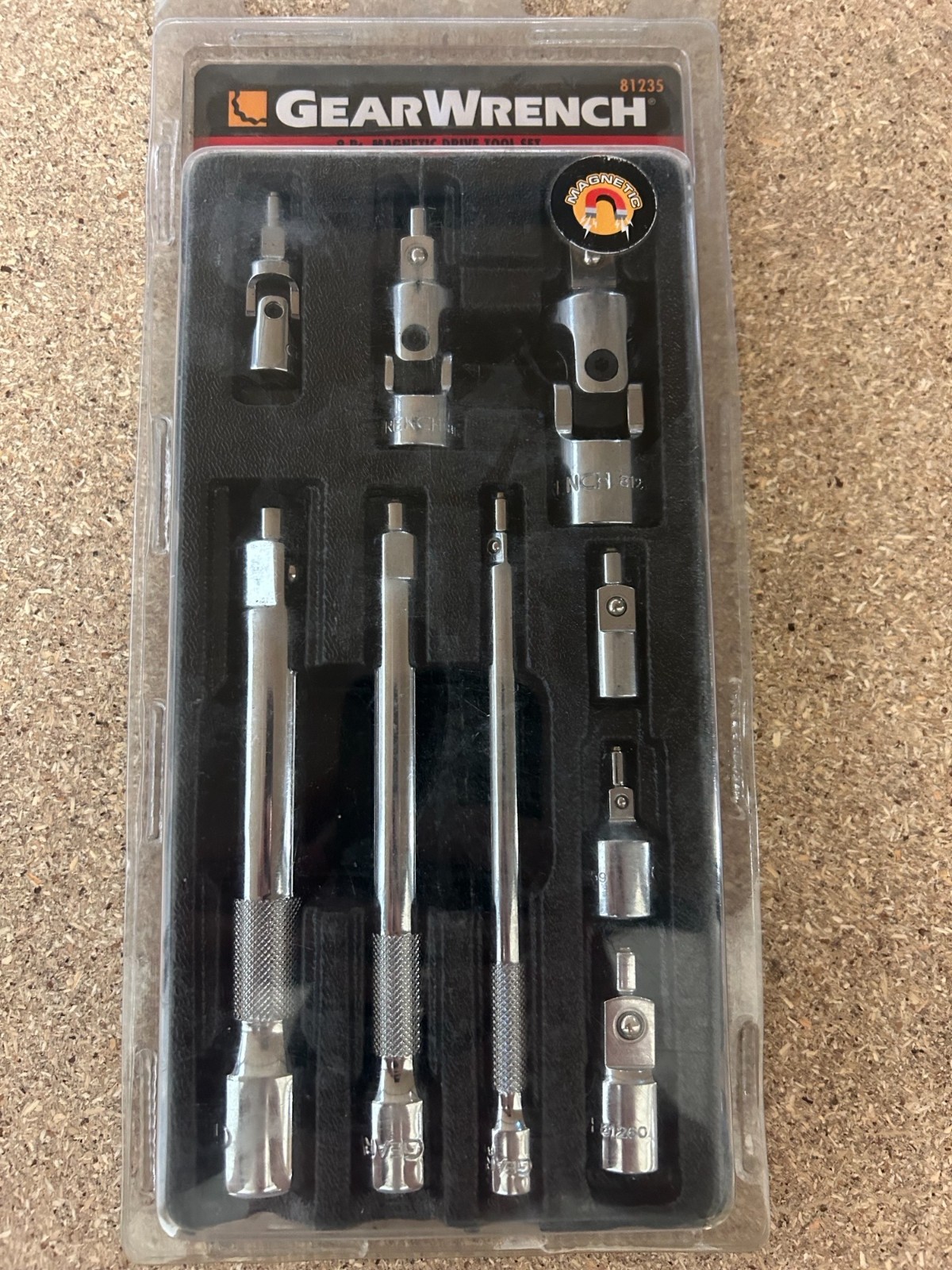 Gearwrench 9 Pc Magnetic Drive Tool Set 81235