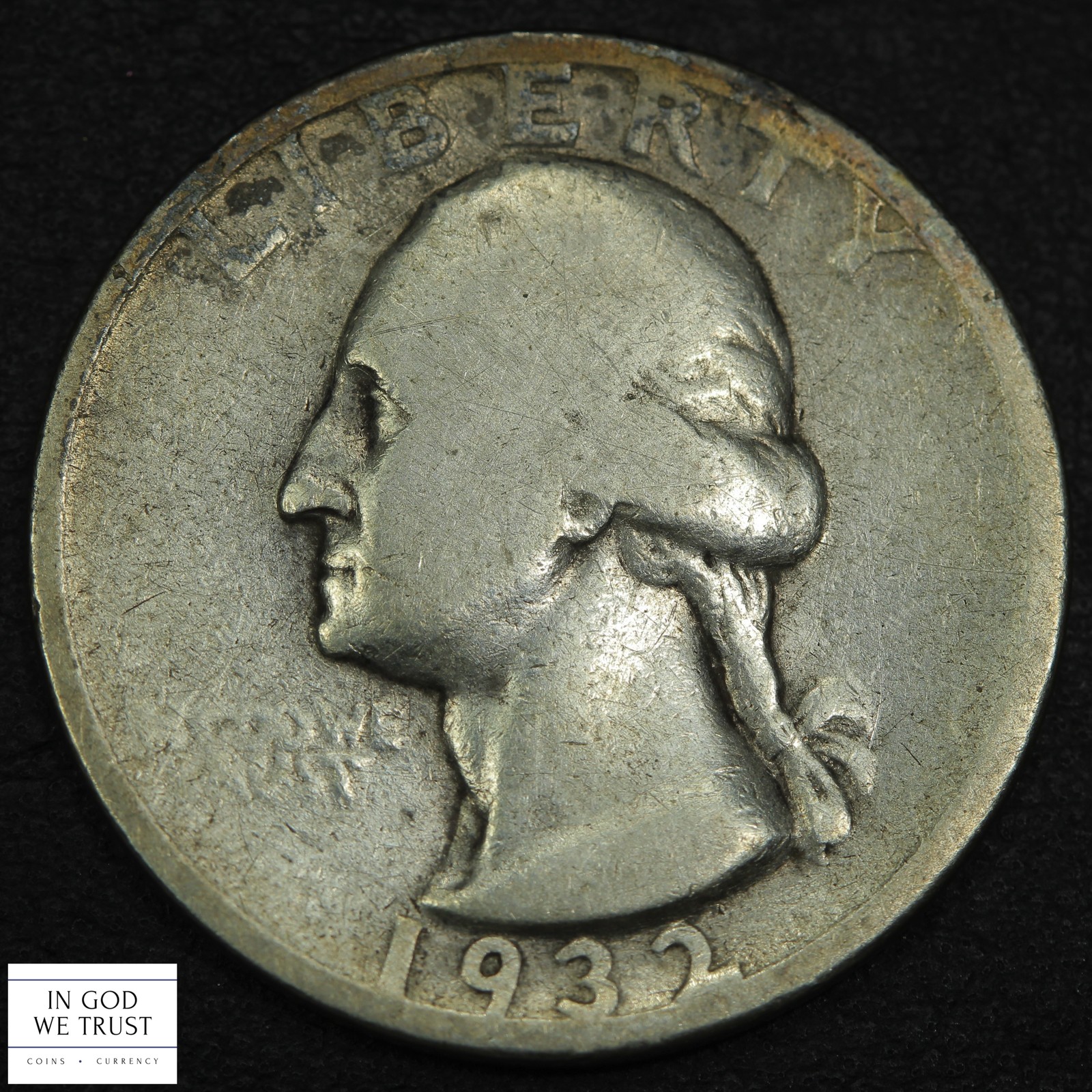 1932 S George Washington Silver Quarter 25C