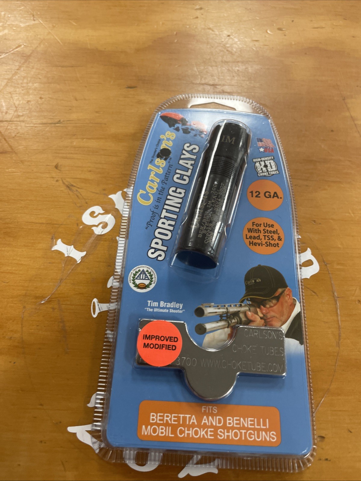 Carlsons Sporting Clays Choke Beretta/ Benelli Mobil 12ga Improved Modified