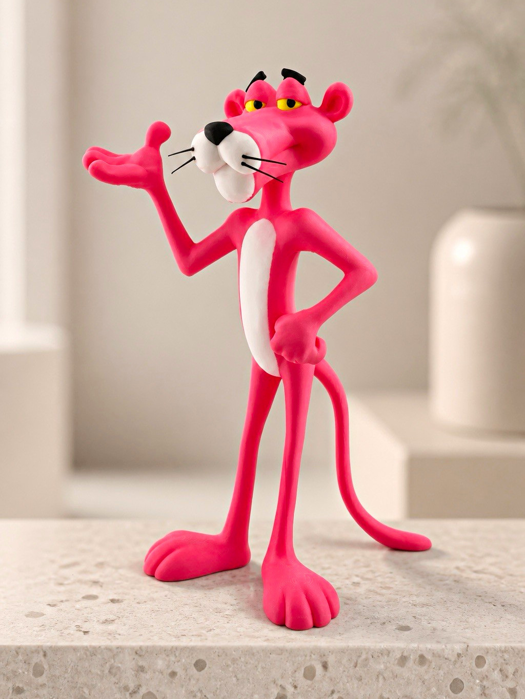Pink Panther Animation Character Figurine The Pink Panther Franchise Figure