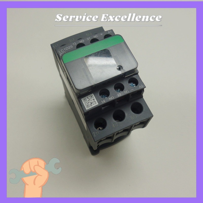 NEW 1X FITS LC1D25BD/ED/FD/MD DC CONTACTOR 25A DC 24V 48V 110V 220V Replacement