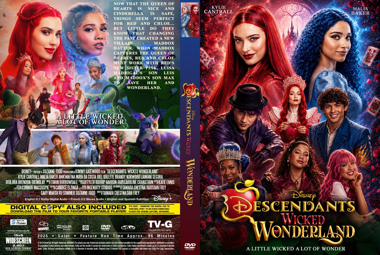 Descendants Wicked Wonderland DVD (unsealed)