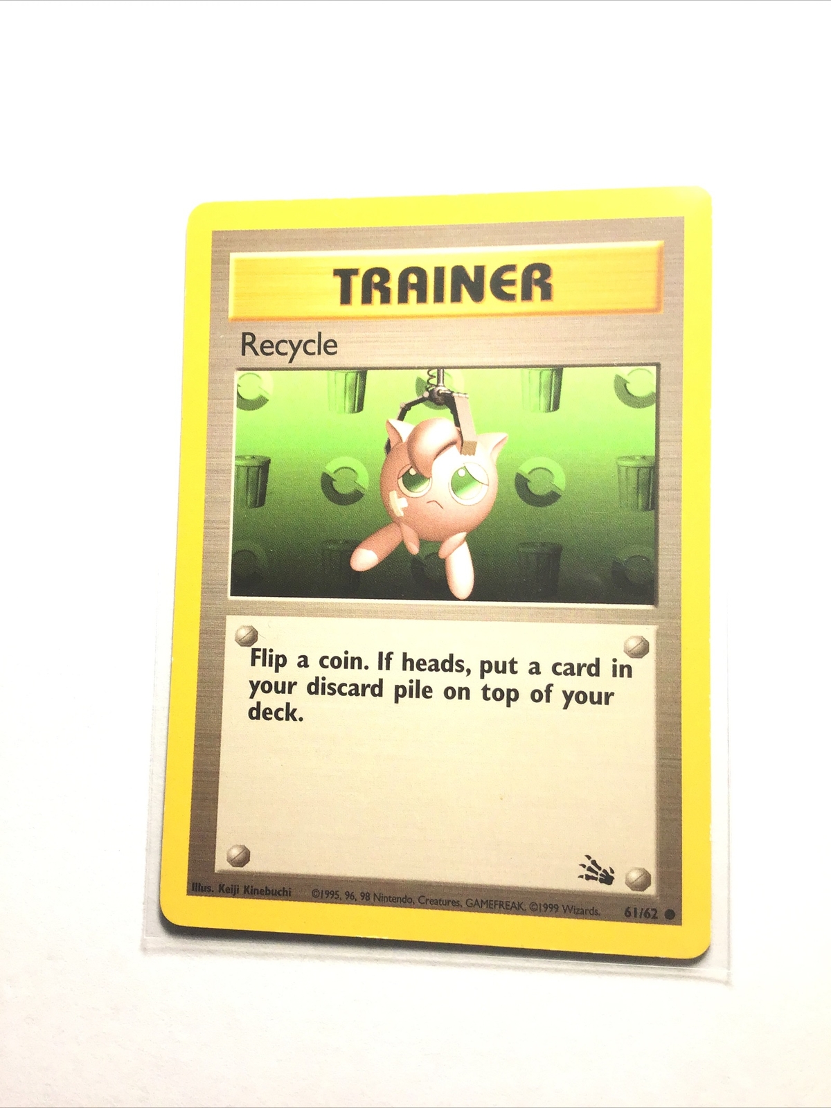 RECYCLE - 61/62 - Fossil - Pokemon Card - LP RECYCLE - 61/62 - Fossil - Pokemon Card - LP