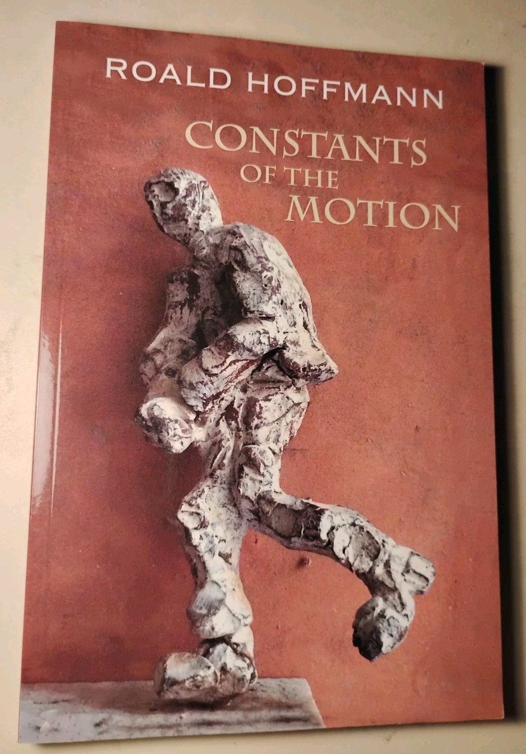 Nobel Laureate ROALD HOFFMANN SIGNED 1st Edition CONSTANTS OF THE MOTION Poetry