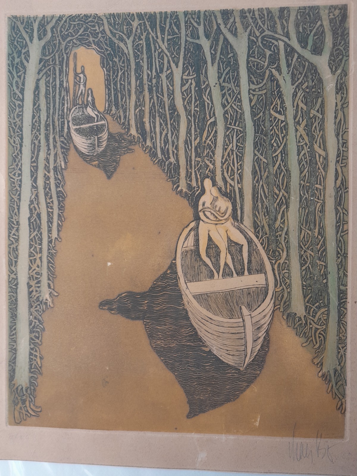 Lars BO Ensemble De 11 litograph  signed and numbered 11\