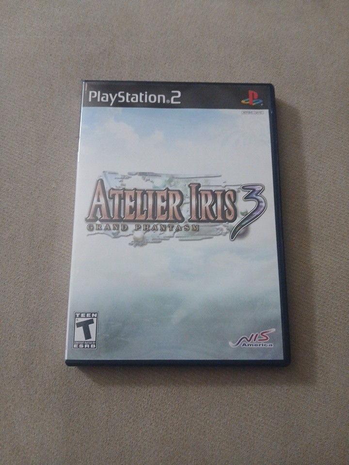 Atelier Iris 3 Grand Phantasm Sony PlayStation 2 2007  RPG  PS2 CIB Complete 