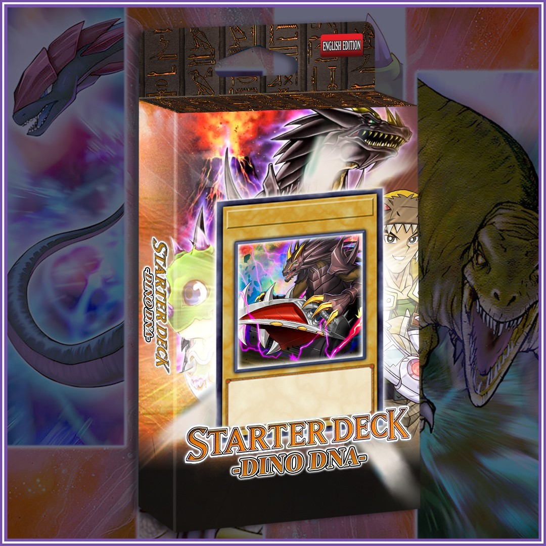 HASSLEBERRY DINO DNA STARTER DECK 44 | Tyranno Dinosaur Duelist Kingdom YuGiOh