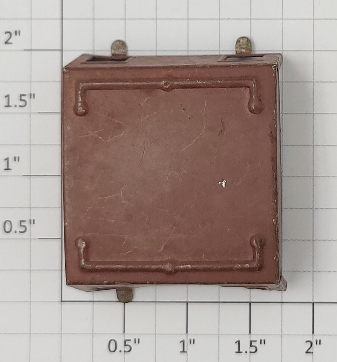 Lionel 2457-2 N5 Pennsylvania Metal Caboose Brown Cupola Roof