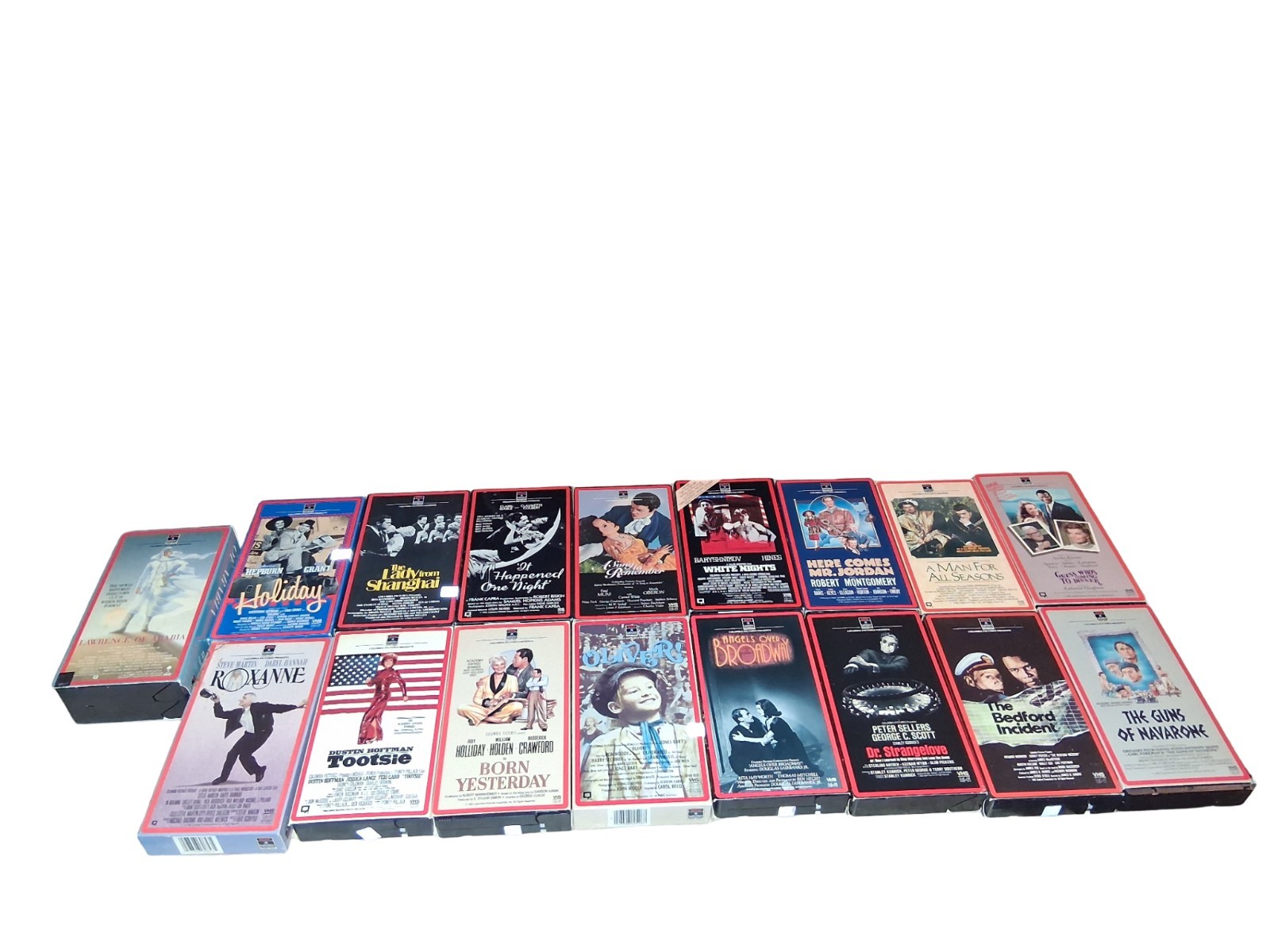 Vintage Miscellaneous Lot Of 17 VHS. Columbia Pictures Comedy, Action, Drama 