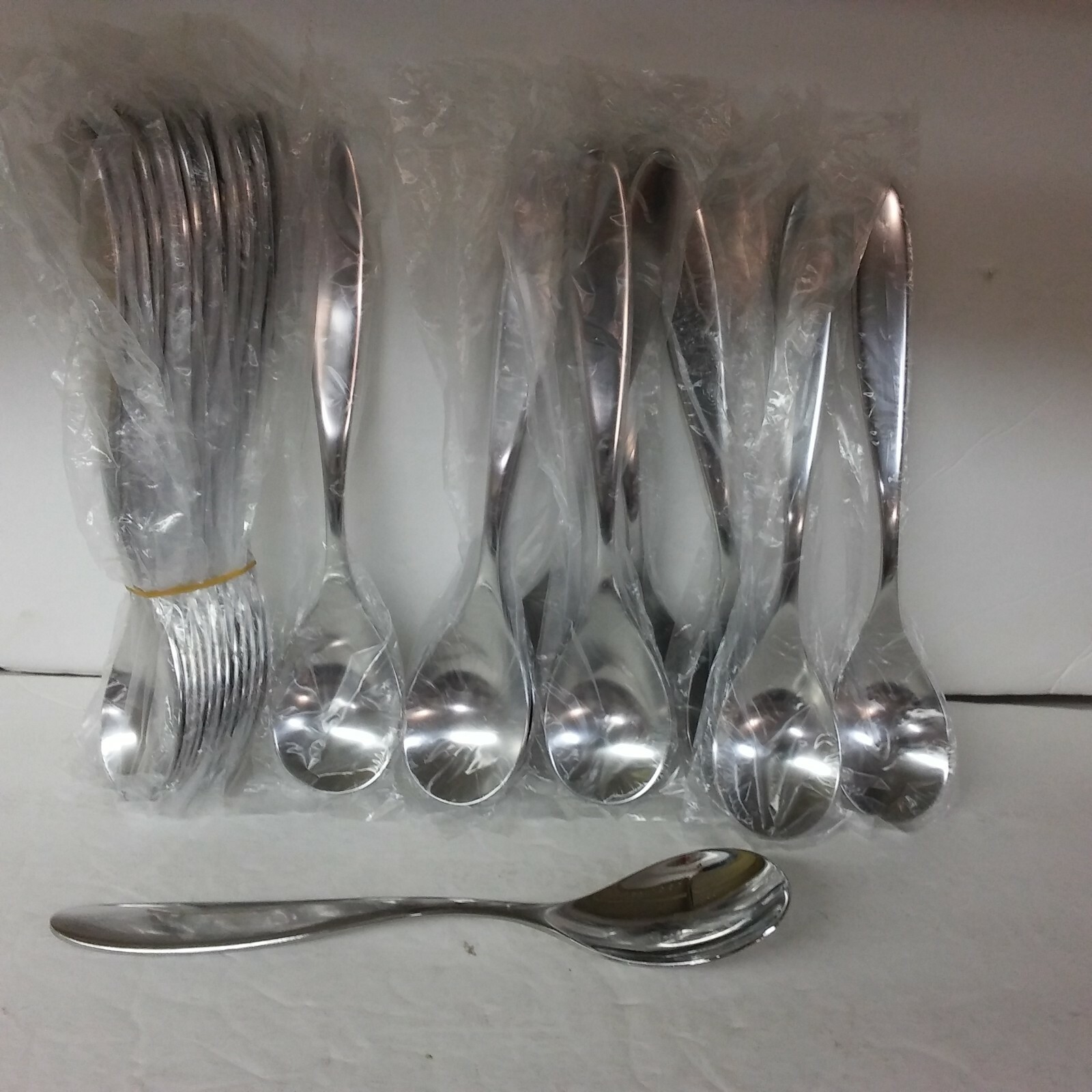 Lot of  24 Alessi for Delta Soup Spoons  New