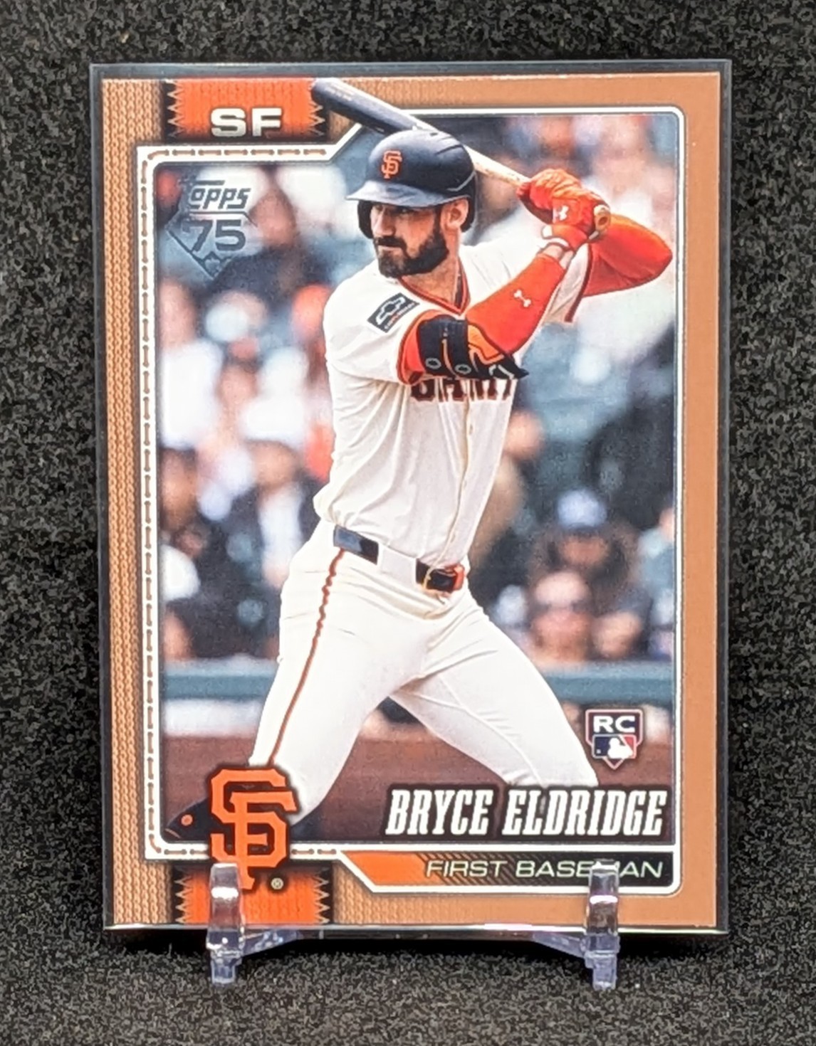 2026 Topps Series 2 Bryce Eldridge Gold Border /2026 Rookie RC Parallel #406 2026 Topps Series 2 Bryce Eldridge Gold Border /2026 Rookie RC Parallel #406