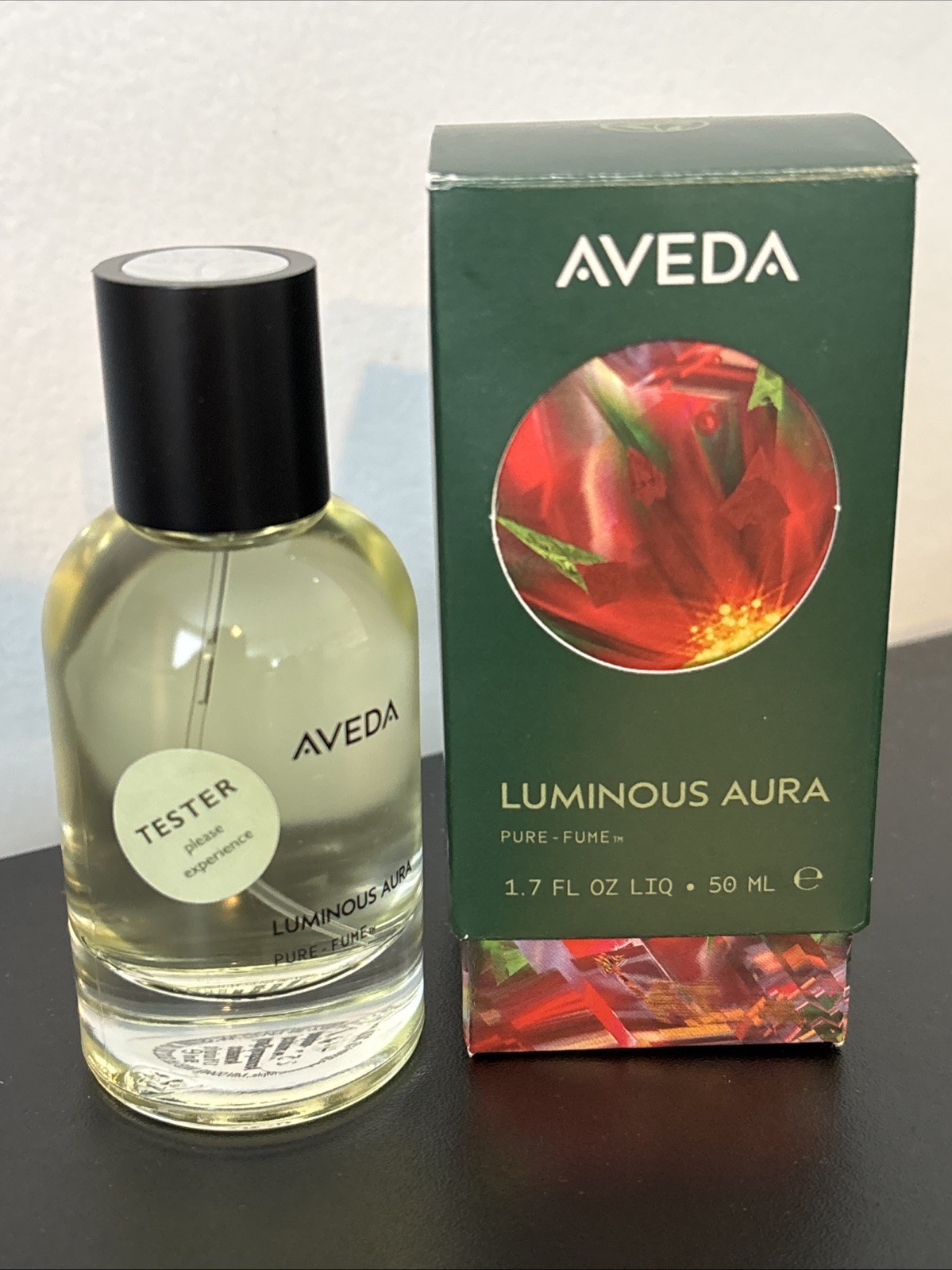 AVEDA LUMINOUS AURA PURE FUME TESTER  2025 HOLIDAY  1.7 FL OZ SPRAY