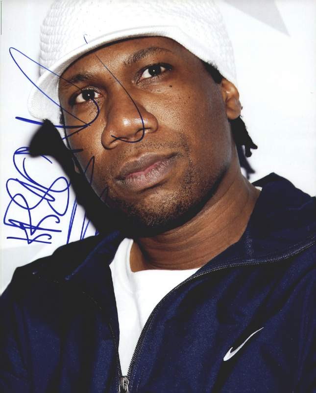 Krs One authentic signed rap 8x10 photo W/Certificate Autographed (A0747)