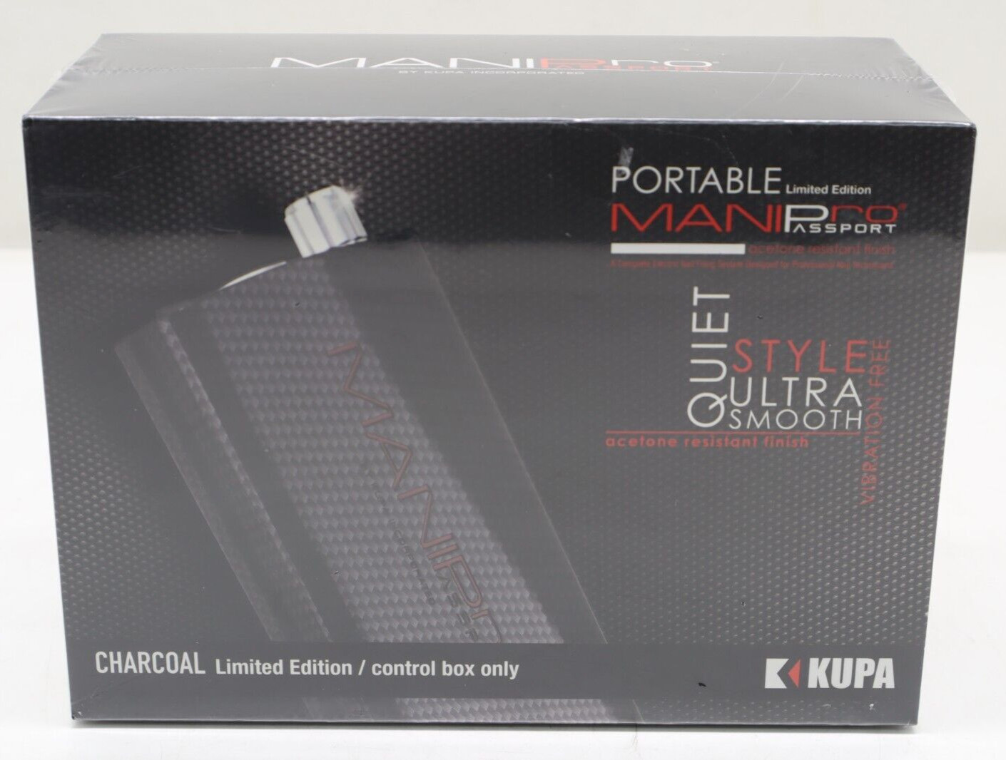 Kupa ManiPro Passport Portable Control Box Only Color Charcoal Limited NIB 2023