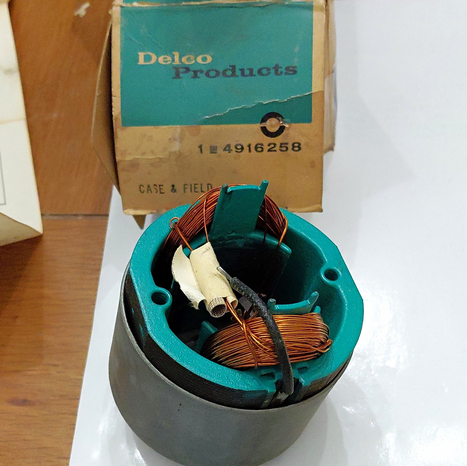 Delco Products Case & Field 12V DC Wiper Motor Assembly MPN 4916258 NOS OEM NICE Delco Products Case & Field 12V DC Wiper Motor Assembly MPN 4916258 NOS OEM NICE