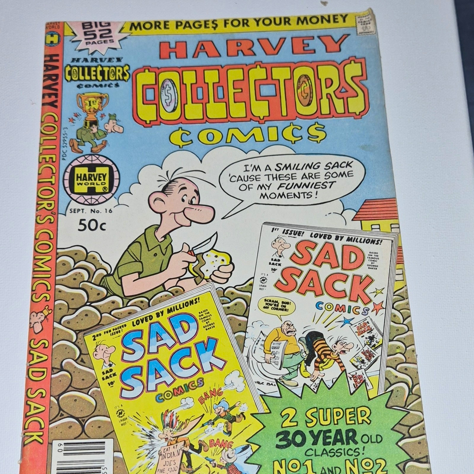 Harvey Comics Harvey Collectors Comics #16 Sad Sack Single Issue Comic Book